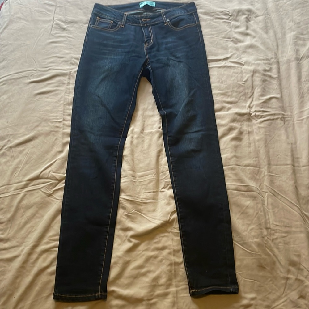 Wax Jean, dark blue, butt lifting, size 9